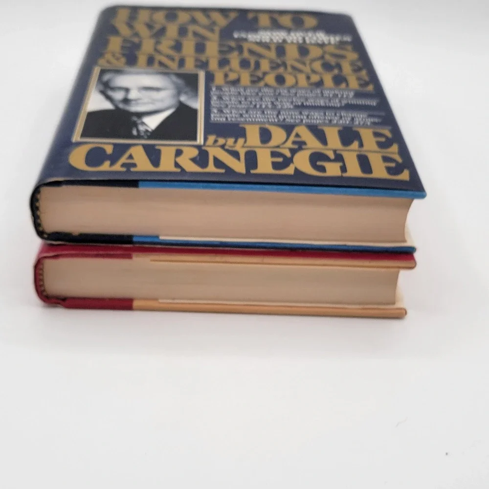 Dale Carnegie How‎ to Win Friends & Influence People Set Hardcover 1980s Good